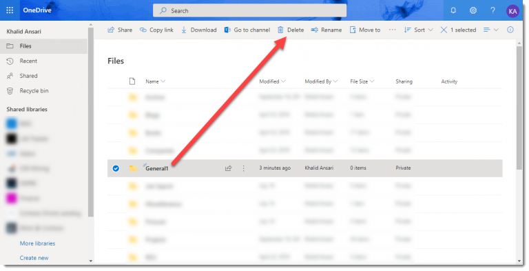 Microsoft Teams Channel With Multiple Linked SharePoint Folders 